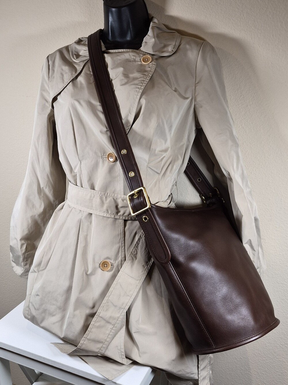 NWOT Vintage Coach Helen's Legacy Duffle #9953